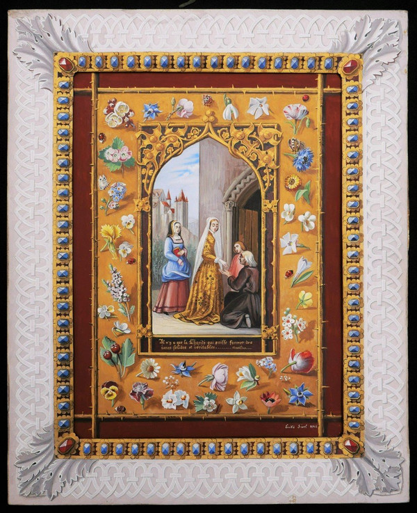 Émilie SIVEL, La Charité chrétienne (Sainte Elisabeth de Hongrie)