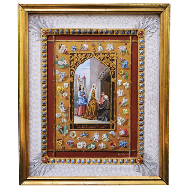 Émilie SIVEL, La Charité chrétienne (Sainte Elisabeth de Hongrie)