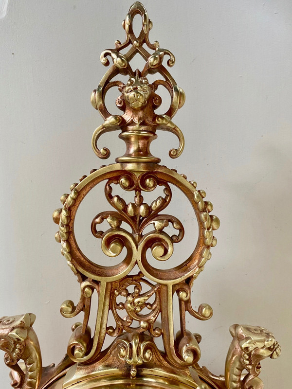 Wanduhr aus der Zeit Napoleons III