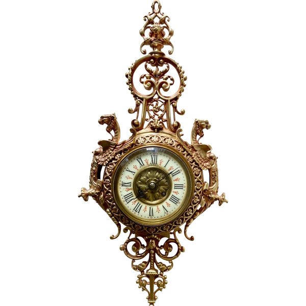 Wanduhr aus der Zeit Napoleons III