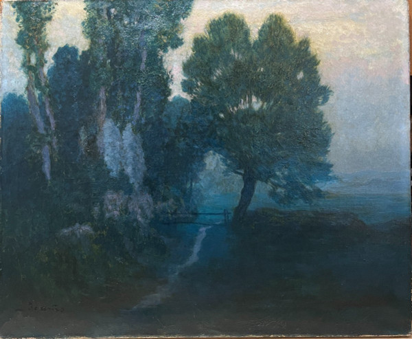 Sigismond Jeanès (1863-1939) - Weiden - Longueil, Normandie, Circa 1900