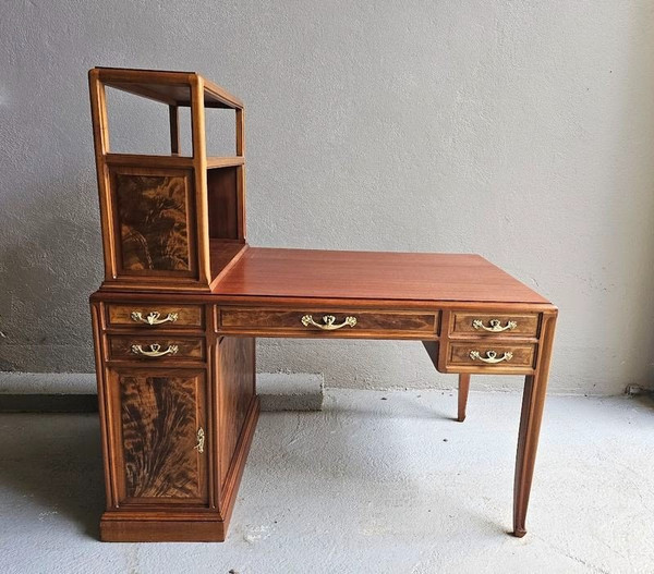 Scrivania in cartone Art Nouveau Louis Majorelle "Aux Algues"