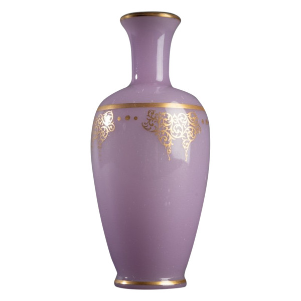 Petit Vase En Opaline, Baccarat, XIXe Siècle