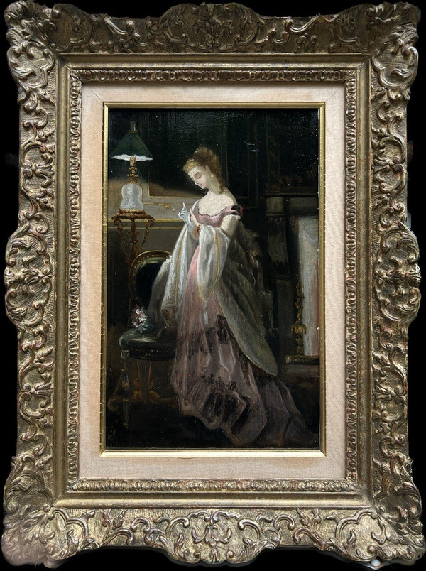 Scuola francese del primo Novecento - elegante