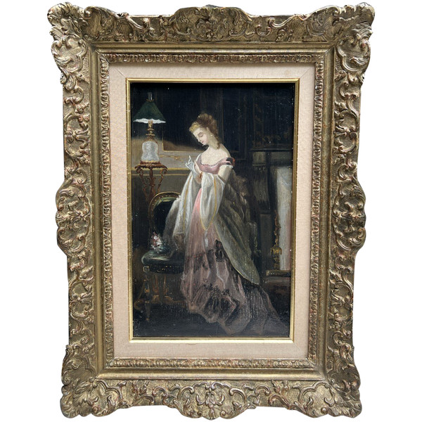 Scuola francese del primo Novecento - elegante