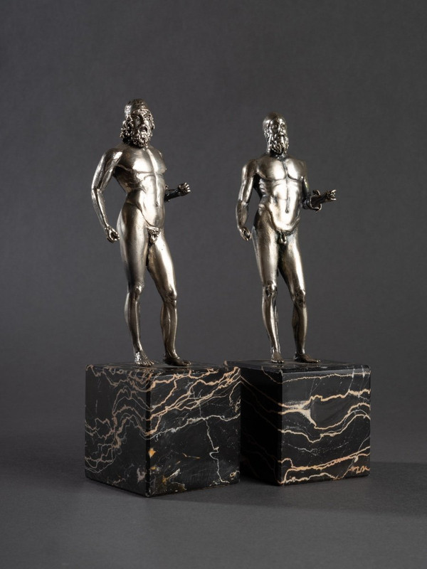 Sculture In Argento 925 Dopo I Bronzi Di Riace, XX Secolo