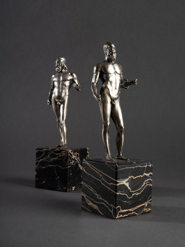 Sculture In Argento 925 Dopo I Bronzi Di Riace, XX Secolo