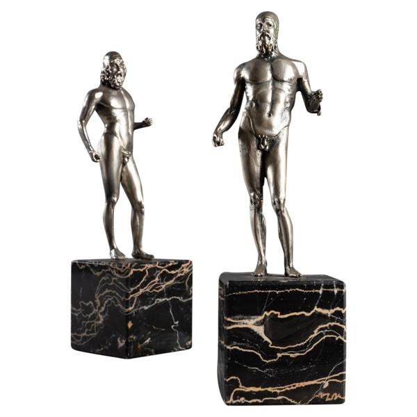 Sculture In Argento 925 Dopo I Bronzi Di Riace, XX Secolo