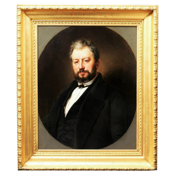 Charles GOMIEN, Portrait of a man (large format)