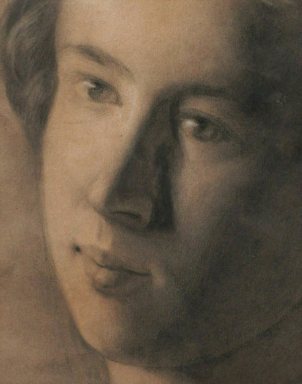 Attributed to Eugène-Emmanuel-Amaury PINEU-DUVAL, known as AMAURY-DUVAL, Portrait of a young man