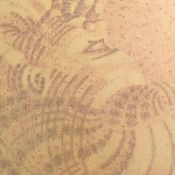 Donna A Carboncino E Sanguine Su Tessuto Scuola Francese Martinez Anni 60 Di Dimensione 143x133