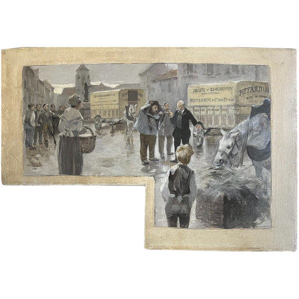 Auguste-françois Gorguet (1862-1927) - Die Umzugshelfer, Circa 1890