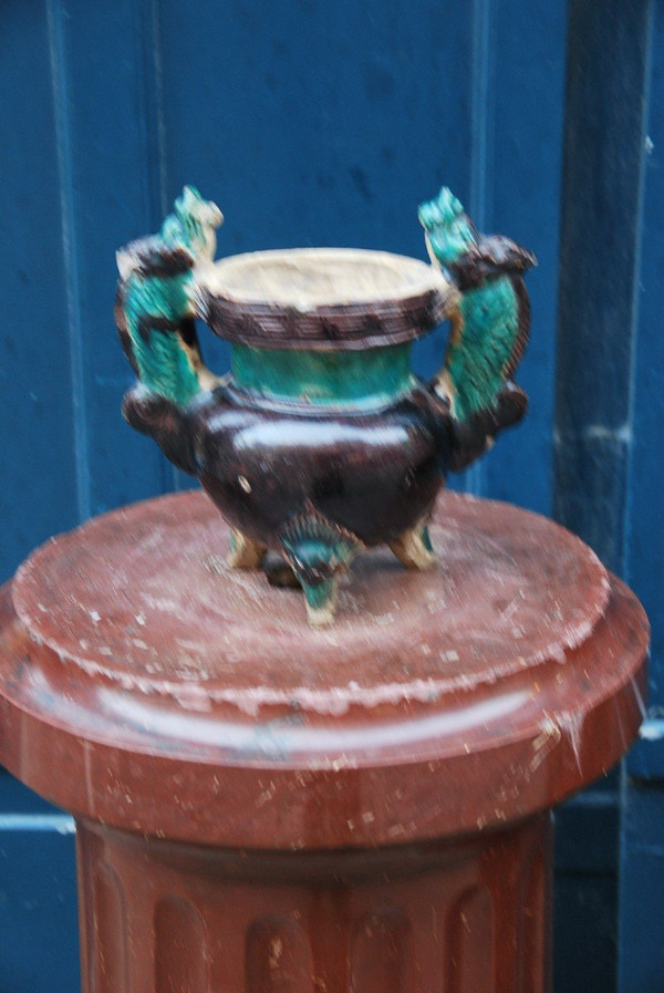 Vase En Grès Dynastie Ming