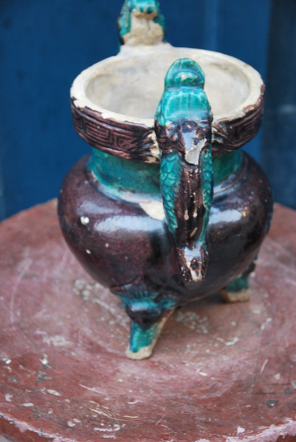 Vase En Grès Dynastie Ming