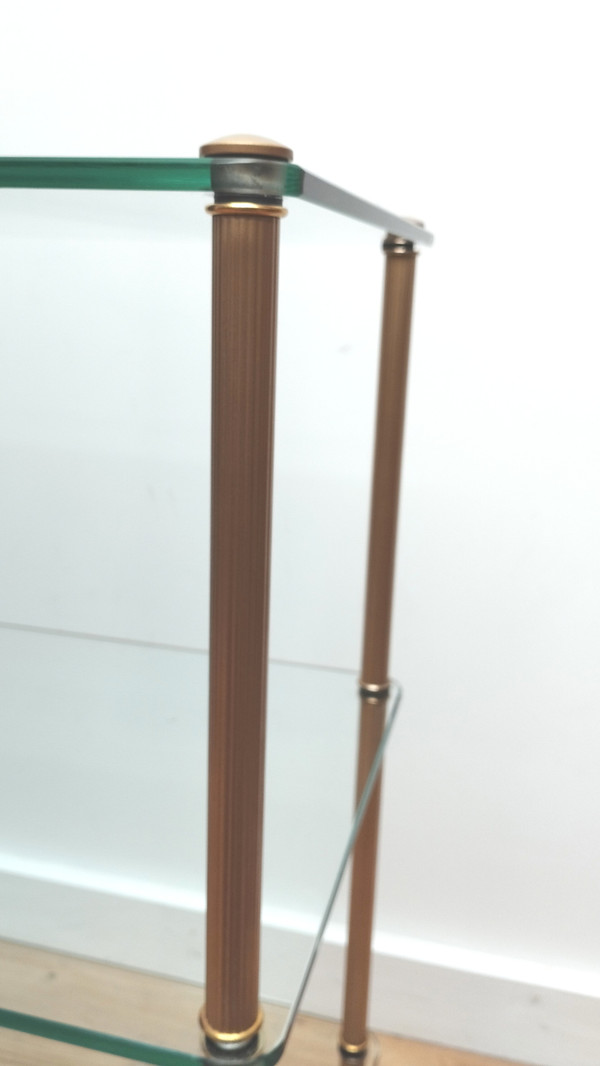 Console d'appoint de style Hollywood Regency circa 1970