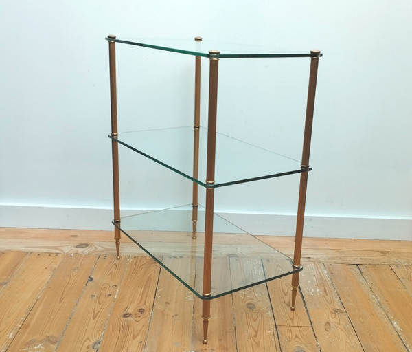 Console d'appoint de style Hollywood Regency circa 1970
