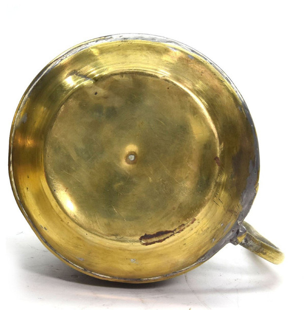 Coppia Di Brocche In Rame E Argento Dinanderie Opera Orientale, 1880/1900