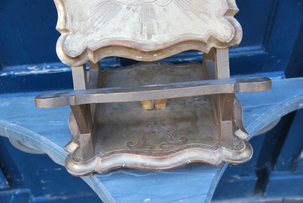 Lutrin  En Bois Doré De Style Louis XV