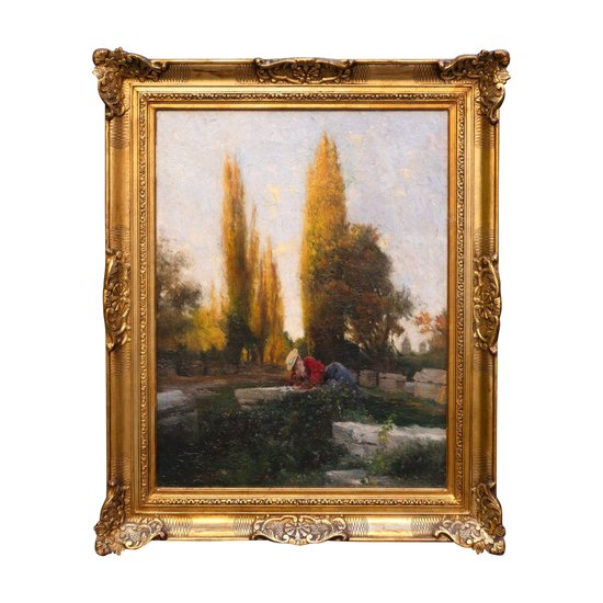  Signature à déchiffrer (1903) - Lecture sous les cyprès