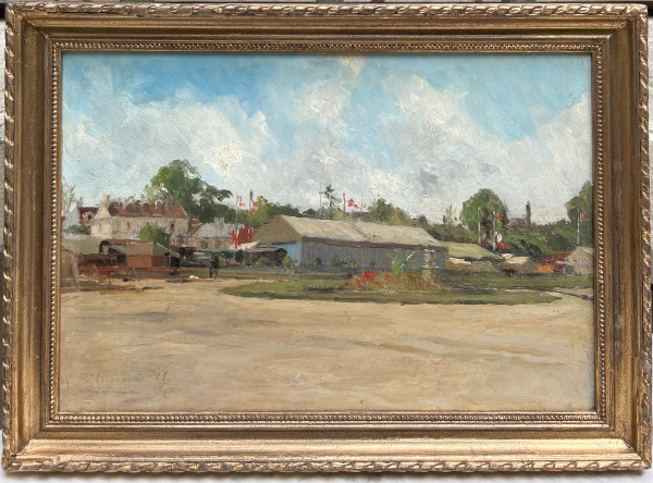 Scuola impressionista francese - Fiera del divertimento a Saint Germain En Laye, 1885