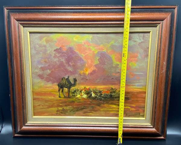 OLIO SU CARTONE 1960/70