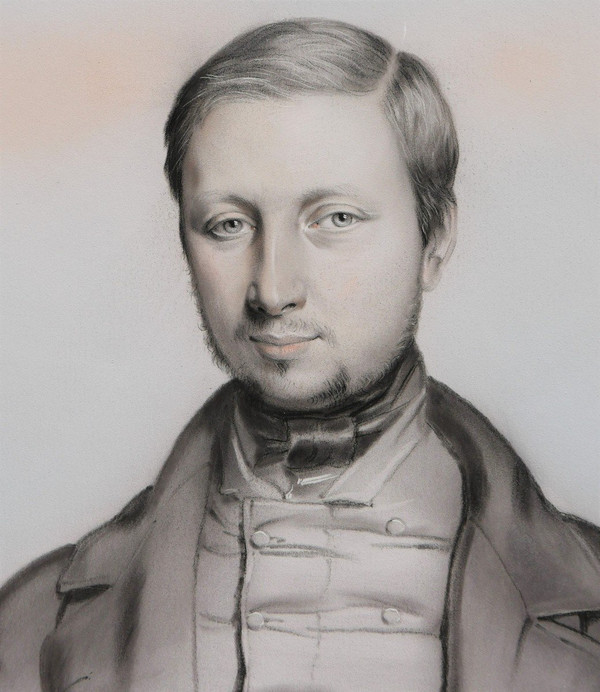 Jean-Pierre VALLET, Portrait of the printer Pierre Martial PLACE