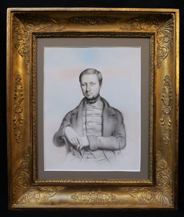 Jean-Pierre VALLET, Portrait of the printer Pierre Martial PLACE