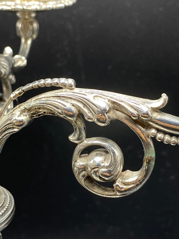 STERLING SILVER CANDELABRAS