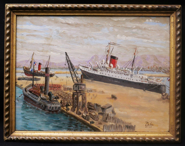 Scuola FRANCESE nel 1941, Il porto di Orano