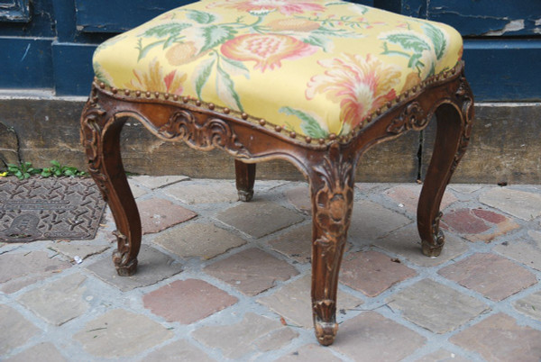 Stool Lous XV Italian 18th century