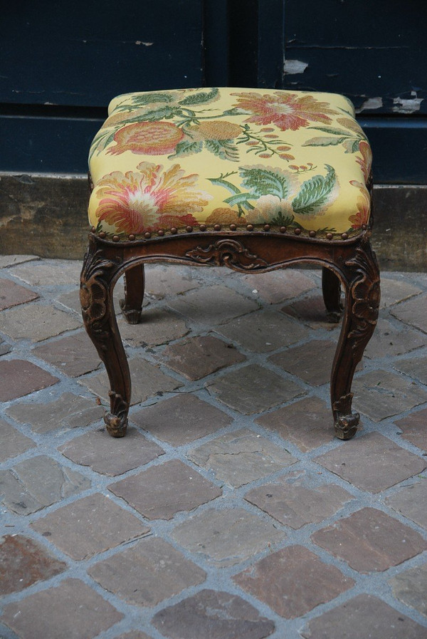 Stool Lous XV Italian 18th century