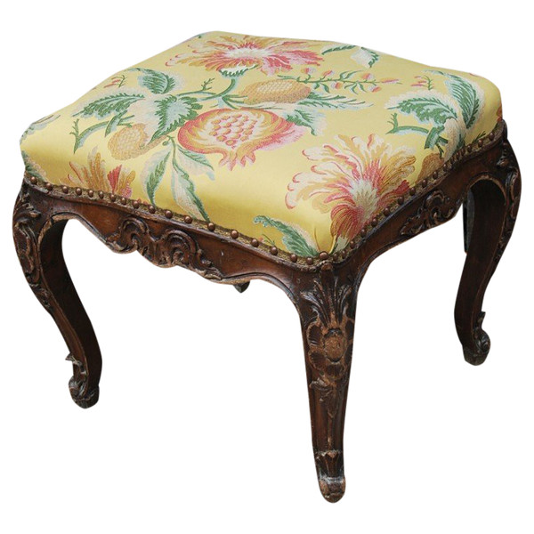 Stool Lous XV Italian 18th century