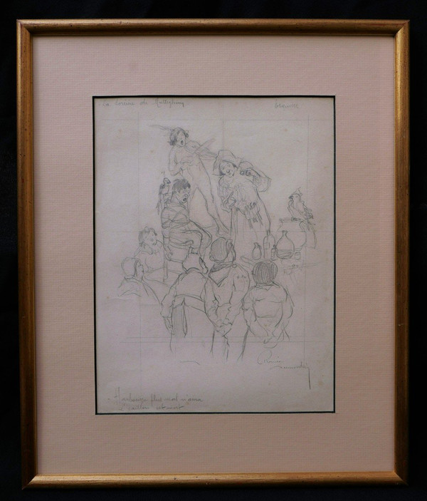 Roméo DUMOULIN, The Witch of Malleghem (sketch)