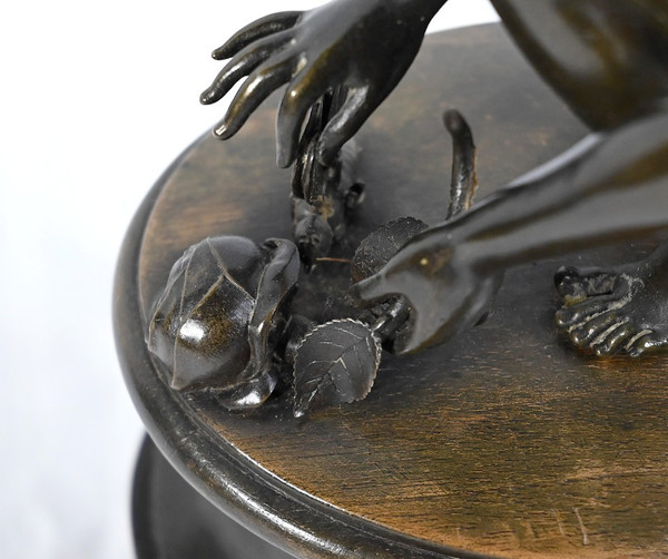 Bronze « L’Amour », signé A-D.Chaudet – Epoque XIXe