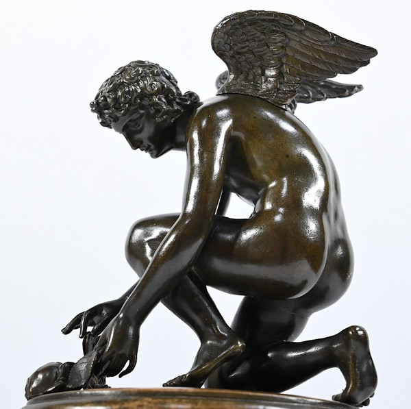 Bronze « L’Amour », signé A-D.Chaudet – Epoque XIXe