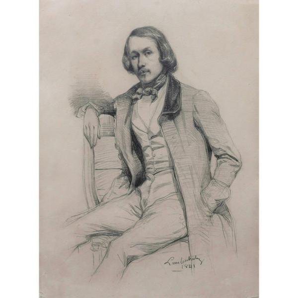 Jules LUNTESCHÜTZ, Angebliches Porträt von Alfred de Musset