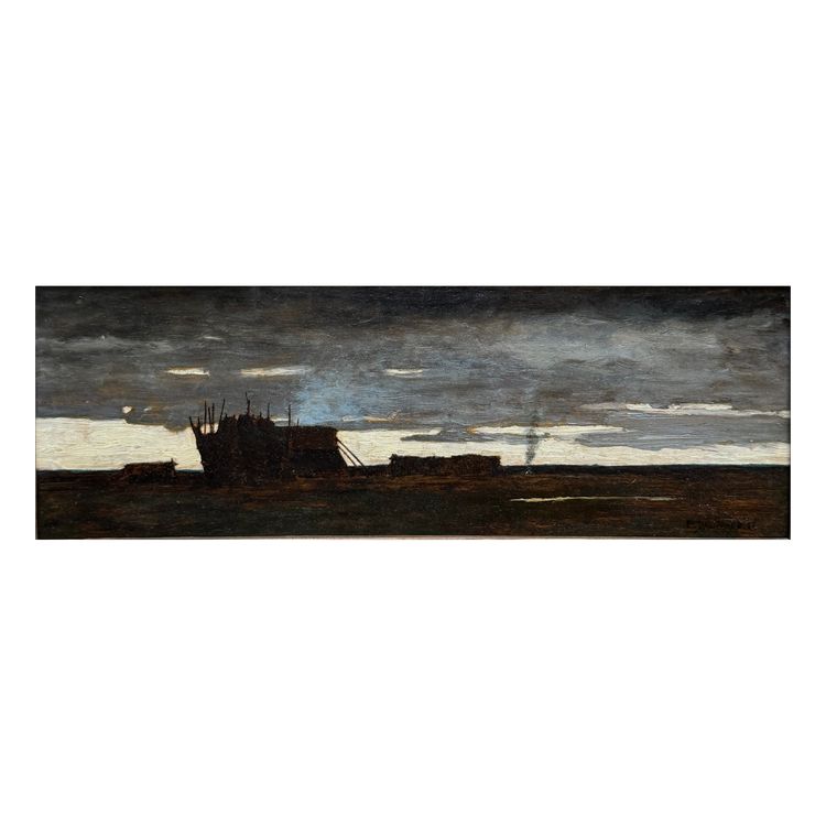 Edouard Daliphard (1833-1877) – Dämmerung, 1864