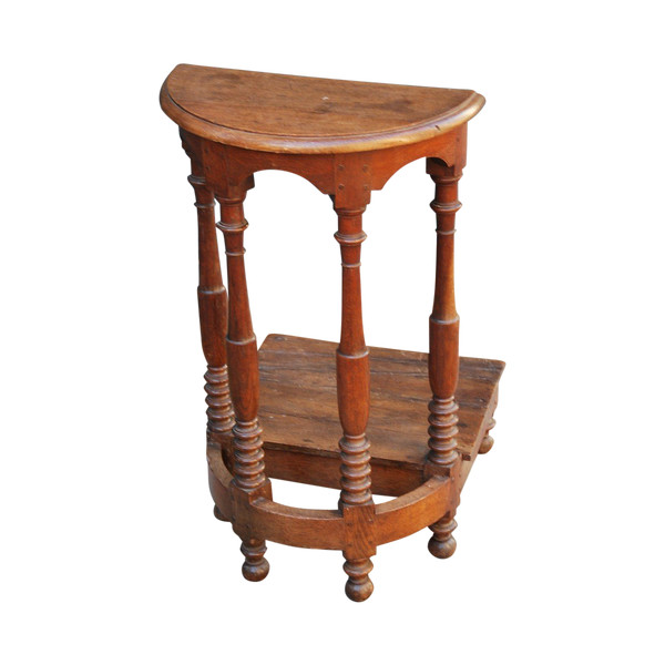 18th Century Oak Cantor Stool