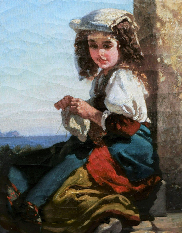 Antony REGNIER,  La petite Italienne