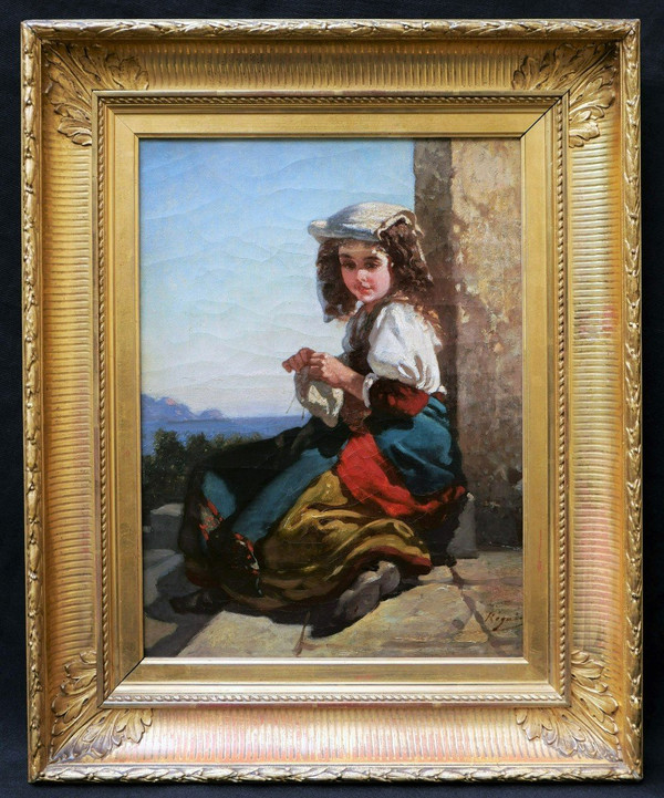 Antony REGNIER,  La petite Italienne