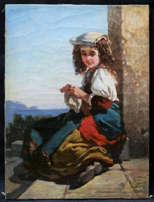 Antony REGNIER,  La petite Italienne