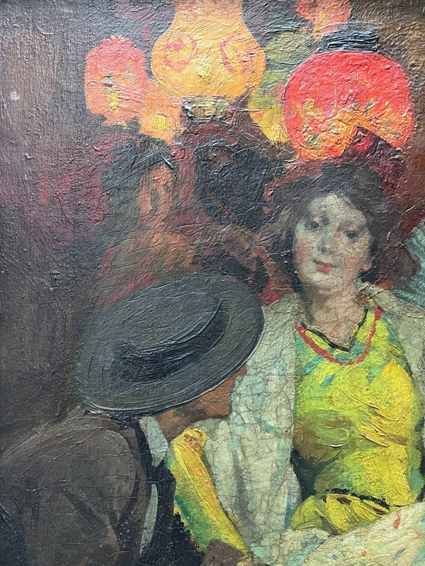 Claudio Castelucho (1870-1927) - Listening to Music, Circa 1905