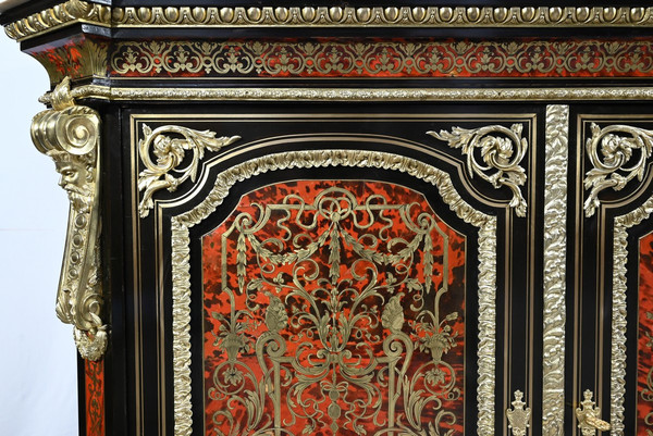 Buffet Intarsiato “Boule”, Epoca Napoleone III – Metà XIX Secolo