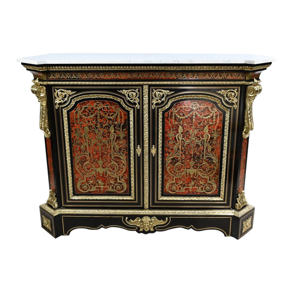 Buffet Intarsiato “Boule”, Epoca Napoleone III – Metà XIX Secolo