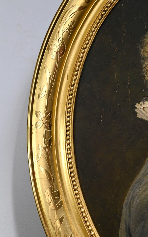 Important Tableau à l’Huile, Ecole du XIXe – Milieu XIXe
