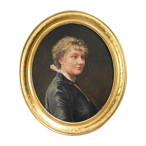 Important Tableau à l’Huile, Ecole du XIXe – Milieu XIXe