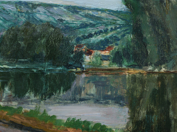 Christian CAILLARD, paesaggio di Riverside