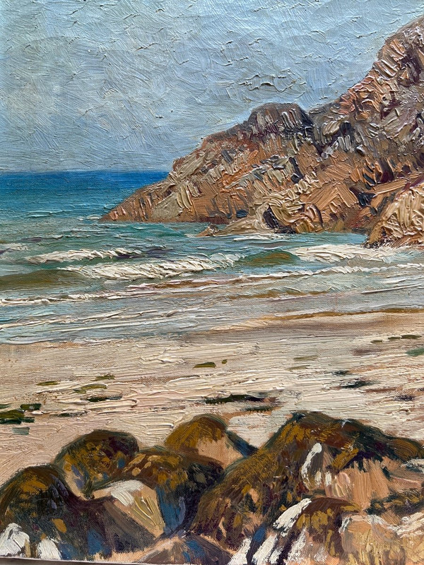 Prosper Henri Wirth (1869-1947) - Costa Bretonne, 1912