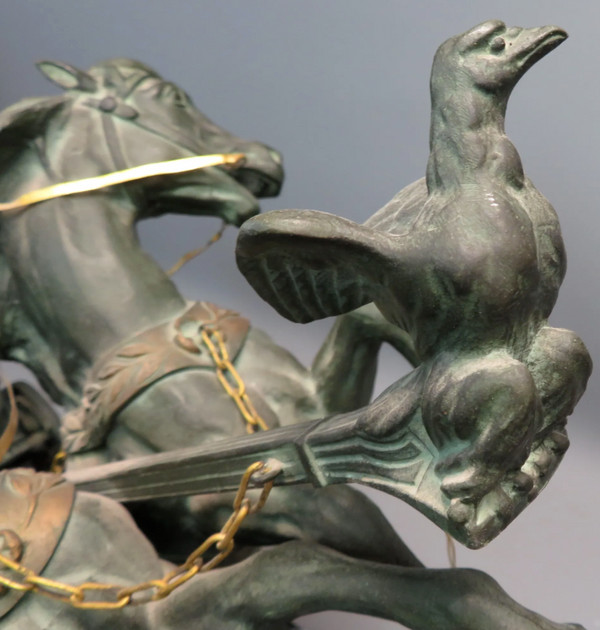 DOMENECH & PFEFFER. „Der Siegeswagen“. Länge 81cm