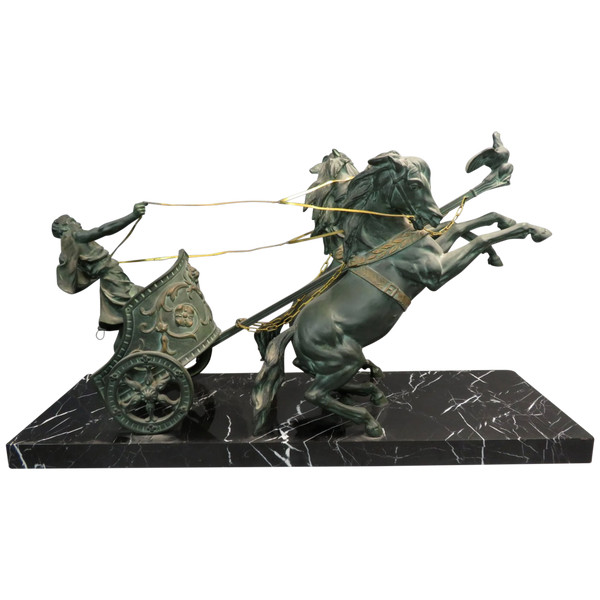 DOMENECH & PFEFFER. „Der Siegeswagen“. Länge 81cm